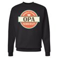 thumbnail image 1 of Inktastic Genuine Opa Adult Sweatshirt, 1 of 4