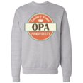 thumbnail image 1 of Inktastic Genuine Opa Adult Sweatshirt, 1 of 4