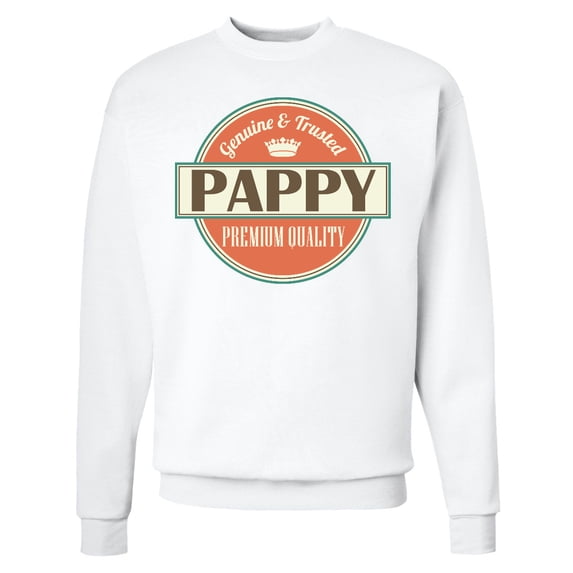 Inktastic Genuine Pappy Vintage Adult Sweatshirt