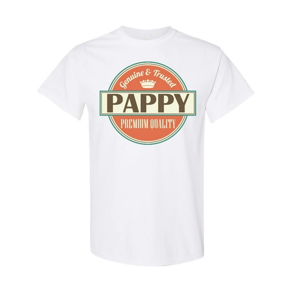 Inktastic Genuine Pappy Vintage T-Shirt