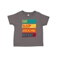 thumbnail image 1 of Inktastic Geocacher Adventure Eat Sleep Geocaching Repeat Boys or Girls Toddler T-Shirt, 1 of 5