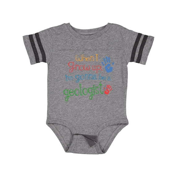 Inktastic Geologist Future Boys or Girls Baby Bodysuit