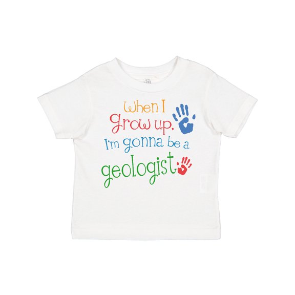 Inktastic Geologist Future Boys or Girls Toddler T-Shirt