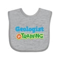 thumbnail image 1 of Inktastic Geologist in Training Boys or Girls Baby Bib, 1 of 4