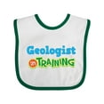 thumbnail image 1 of Inktastic Geologist in Training Boys or Girls Baby Bib, 1 of 4