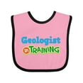 thumbnail image 1 of Inktastic Geologist in Training Boys or Girls Baby Bib, 1 of 4