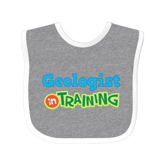 Inktastic Geologist in Training Boys or Girls Baby Bib