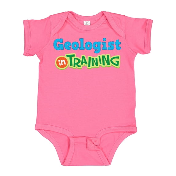 Inktastic Geologist in Training Boys or Girls Baby Bodysuit