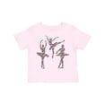 thumbnail image 1 of Inktastic Geometric Pattern Ballerinas Girls Toddler T-Shirt, 1 of 5