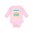 thumbnail image 1 of Inktastic Geometry Math Geek Funny School Boys or Girls Long Sleeve Baby Bodysuit, 1 of 5