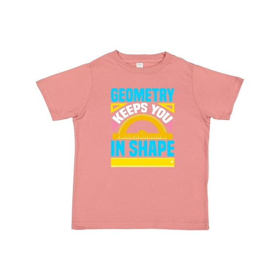 Inktastic Geometry Math Geek Funny School Boys or Girls Toddler T-Shirt