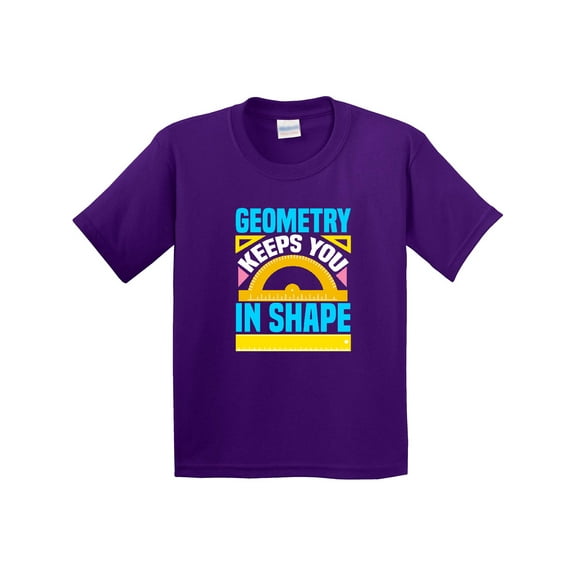 Inktastic Geometry Math Geek Funny School Youth T-Shirt