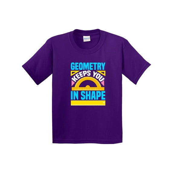 Inktastic Geometry Math Geek Funny School Youth T-Shirt