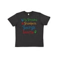 thumbnail image 1 of Inktastic Georgia Grandma Grandpa Loves Me Youth T-Shirt, 1 of 5