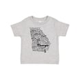 thumbnail image 1 of Inktastic Georgia State Word Salad Boys or Girls Toddler T-Shirt, 1 of 5