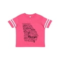 thumbnail image 1 of Inktastic Georgia State Word Salad Boys or Girls Toddler T-Shirt, 1 of 5