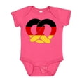 thumbnail image 1 of Inktastic German Flag in Pretzel Shape Boys or Girls Baby Bodysuit, 1 of 5