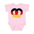 thumbnail image 1 of Inktastic German Flag in Pretzel Shape Boys or Girls Baby Bodysuit, 1 of 5