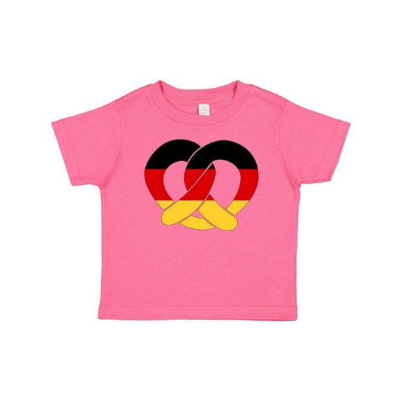 Inktastic German Flag in Pretzel Shape Boys or Girls Baby T-Shirt
