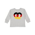 thumbnail image 1 of Inktastic German Flag in Pretzel Shape Boys or Girls Long Sleeve Toddler T-Shirt, 1 of 5