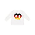thumbnail image 1 of Inktastic German Flag in Pretzel Shape Boys or Girls Long Sleeve Toddler T-Shirt, 1 of 5