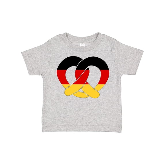 Inktastic German Flag in Pretzel Shape Boys or Girls Toddler T-Shirt