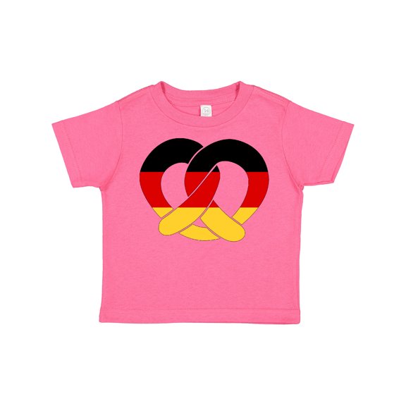 Inktastic German Flag in Pretzel Shape Boys or Girls Toddler T-Shirt