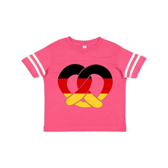 Inktastic German Flag in Pretzel Shape Boys or Girls Toddler T-Shirt