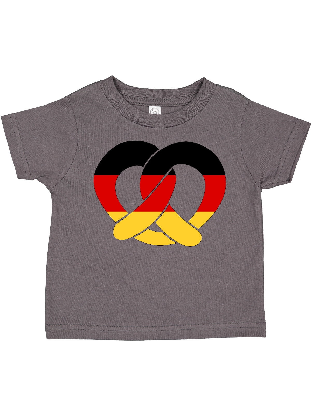 Inktastic German Flag in Pretzel Shape Boys or Girls Toddler TShirt