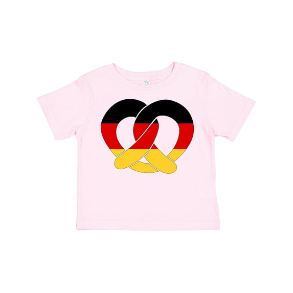Inktastic German Flag in Pretzel Shape Boys or Girls Toddler T-Shirt