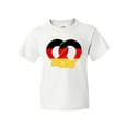 thumbnail image 1 of Inktastic German Flag in Pretzel Shape Youth T-Shirt, 1 of 5