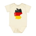thumbnail image 1 of Inktastic German Map Flag Boys or Girls Baby Bodysuit, 1 of 5