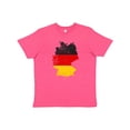 thumbnail image 1 of Inktastic German Map Flag Youth T-Shirt, 1 of 5