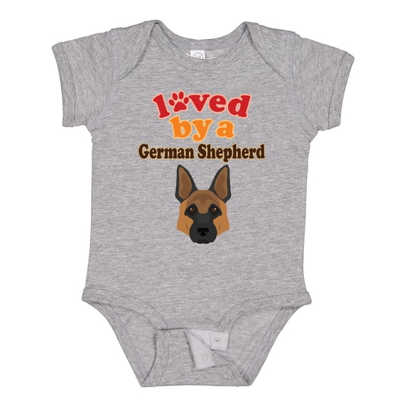 Inktastic German Shepherd Dog Lover Boys or Girls Baby Bodysuit