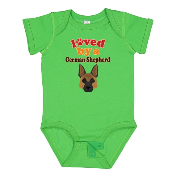 Inktastic German Shepherd Dog Lover Boys or Girls Baby Bodysuit