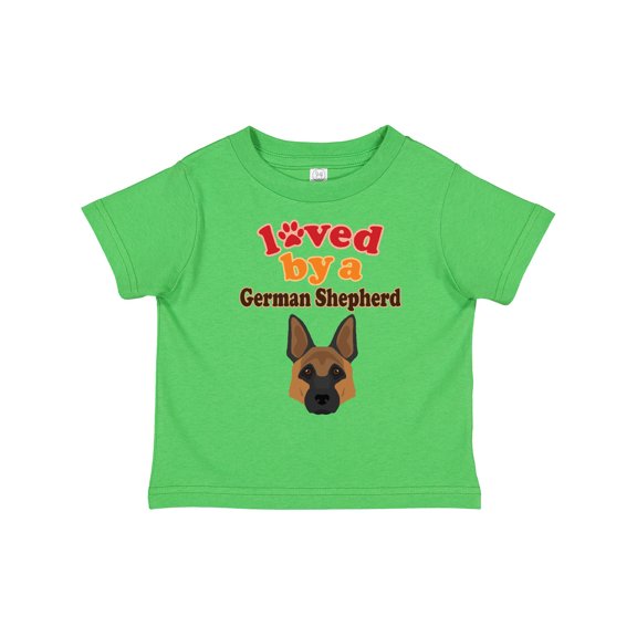 Inktastic German Shepherd Dog Lover Boys or Girls Toddler T-Shirt