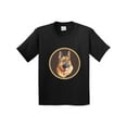 thumbnail image 1 of Inktastic German Shepherd Dog Youth T-Shirt, 1 of 5