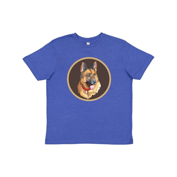 Inktastic German Shepherd Dog Youth T-Shirt