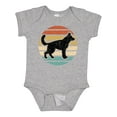 thumbnail image 1 of Inktastic German Shepherd Silhouette Vintage Retro Boys or Girls Baby Bodysuit, 1 of 5