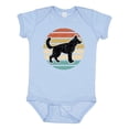 thumbnail image 1 of Inktastic German Shepherd Silhouette Vintage Retro Boys or Girls Baby Bodysuit, 1 of 5