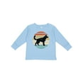 thumbnail image 1 of Inktastic German Shepherd Silhouette Vintage Retro Boys or Girls Long Sleeve Toddler T-Shirt, 1 of 5