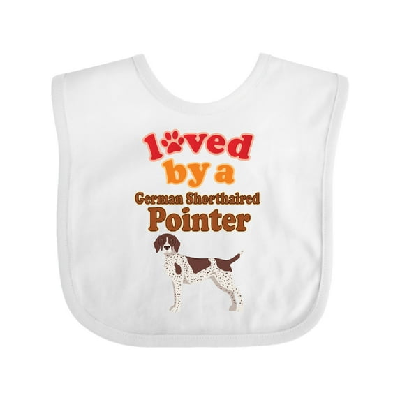 Inktastic German Shorthaired Pointer Owner Girls Baby Bib