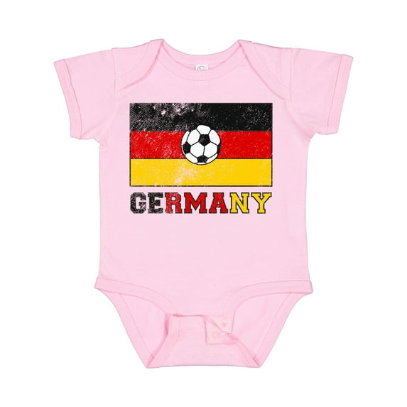 Inktastic German Soccer Boys or Girls Baby Bodysuit
