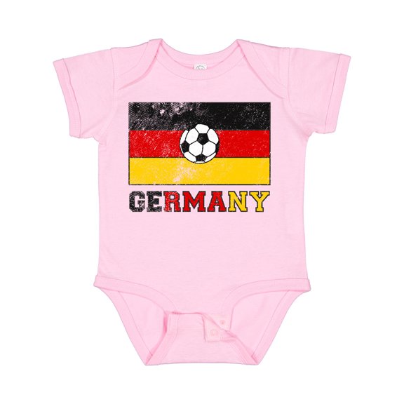 Inktastic German Soccer Boys or Girls Baby Bodysuit
