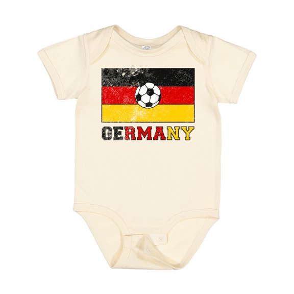 Inktastic German Soccer Boys or Girls Baby Bodysuit