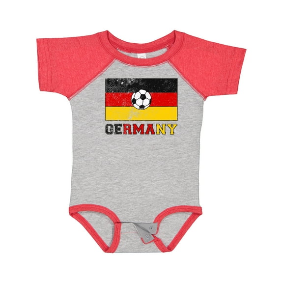 Inktastic German Soccer Boys or Girls Baby Bodysuit