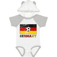 thumbnail image 1 of Inktastic German Soccer Boys or Girls Baby Bodysuit, 1 of 5