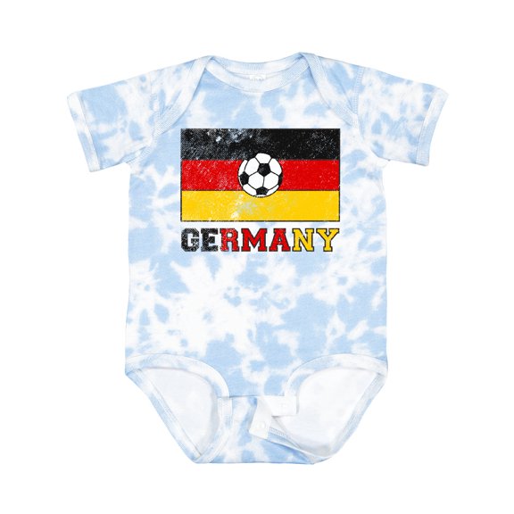 Inktastic German Soccer Boys or Girls Baby Bodysuit