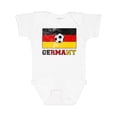 thumbnail image 1 of Inktastic German Soccer Boys or Girls Baby Bodysuit, 1 of 5