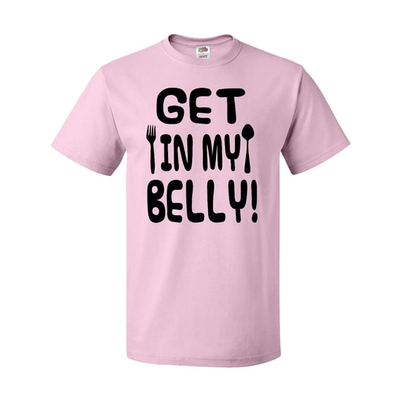 Inktastic Get in My Belly T-Shirt